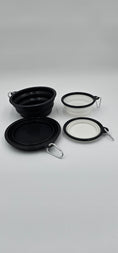 Load image into Gallery viewer, Silicone Bowls with carabiner - Collapsible & Portable