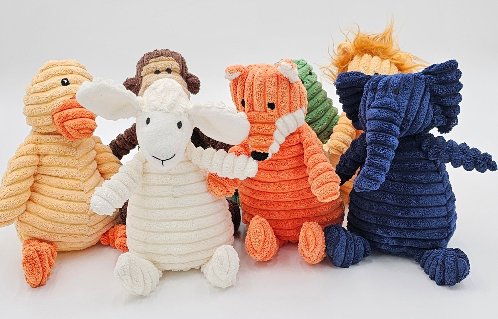 Animal Stuffies with Squeakers