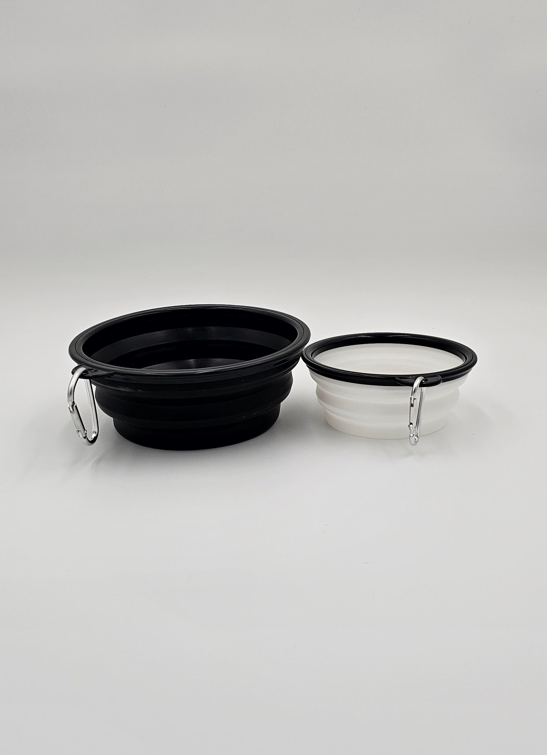 Silicone Bowls with carabiner - Collapsible & Portable