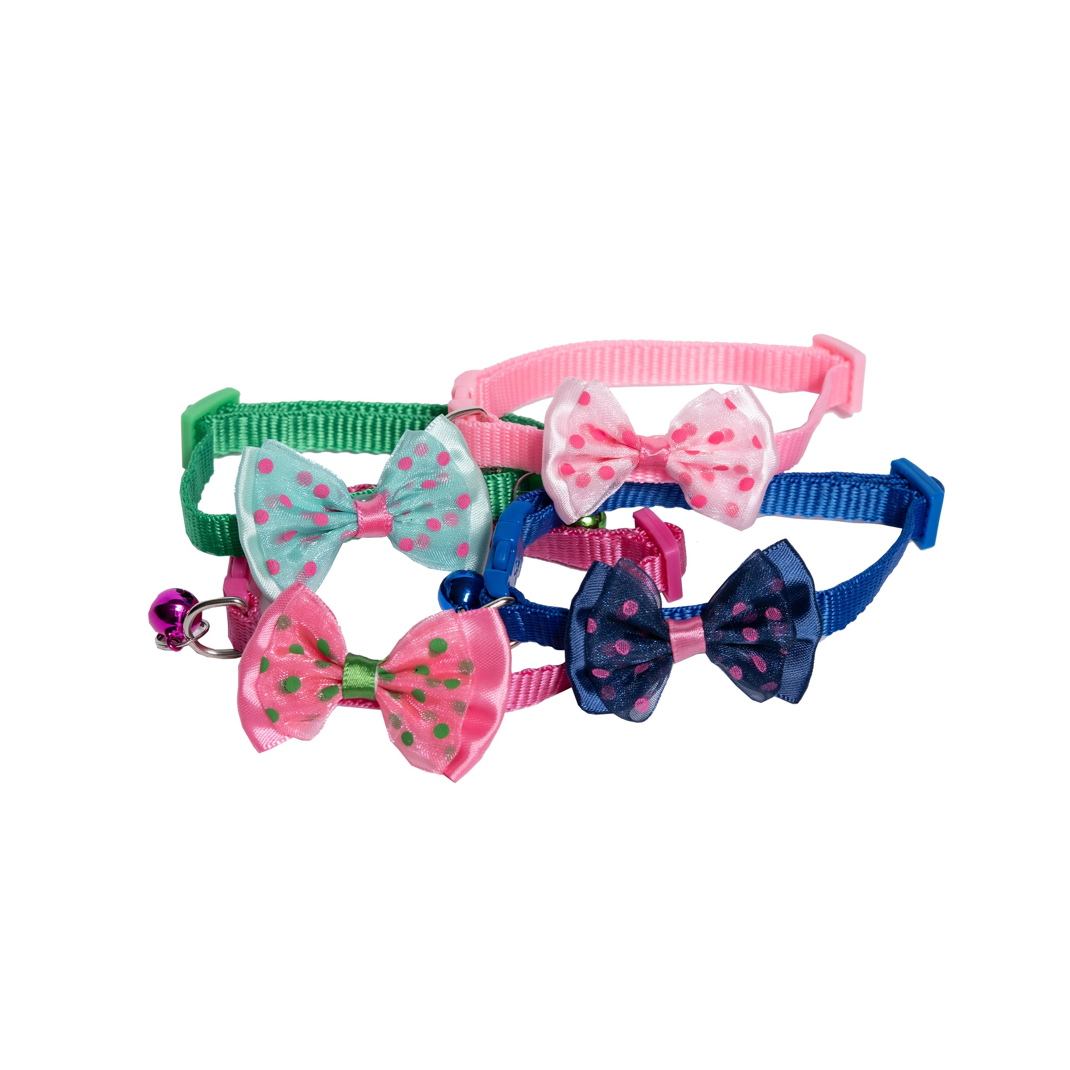 SMALL Dog Collars with Bows